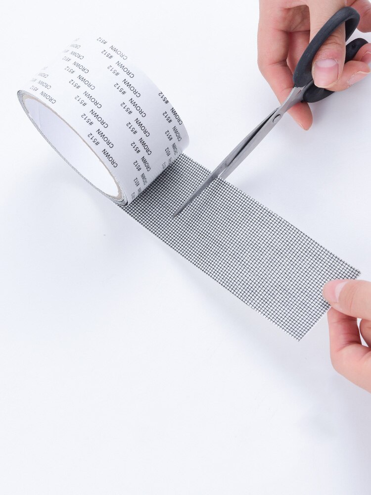 Zelfklevende Screen Reparatie Tape Venster Deur Waterdichte Patch Super Fix Anti-Insect Deur Klamboe Mesh Gebroken gaten Reparatie