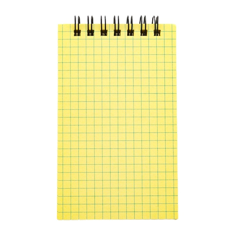 Mini To-do-list Pocket Notepad Small Notebook Journal Spiral Planner Notepad 50 Sheets Tearable for Office Women Men Journaling: yellow