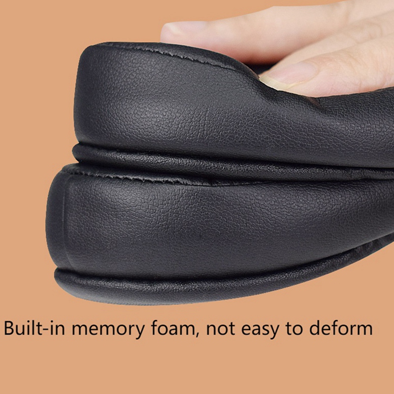 2 pieces for audio-technica ath -ws990 headphone case, pu leather ear pads