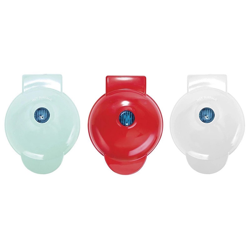 4 Inch Mini Wafelijzer Machine Panini Taart Elektrische Maker Biscuit Pizza Maker Ontbijt Machine Bakken Pan Ei Broodjes oven