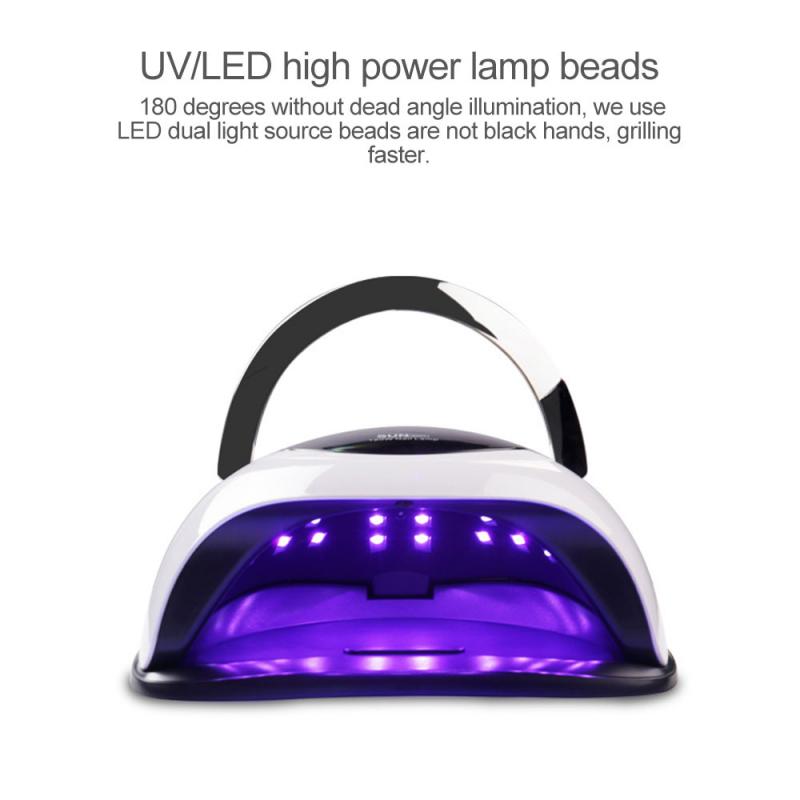 SUN BQ5T lampe à ongles 120W UV lampe LED sèche-ongles vernis à ongles tous Gel vernis capteur solaire lumière LED outils d'art des ongles