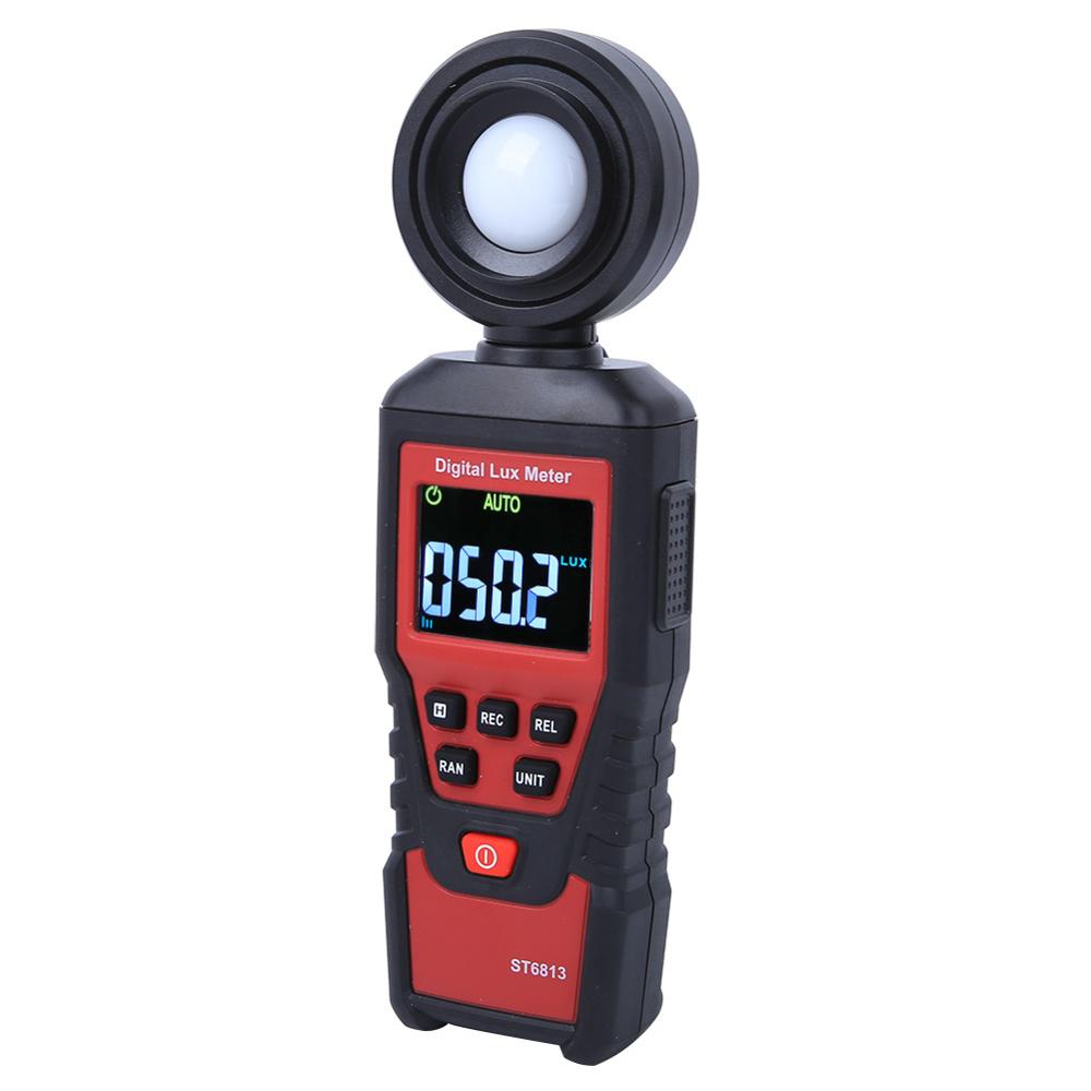Portable Digital LCD Light Illuminance Meter Photometer High Accuarcy Illuminometer Instrument 1-100000 Lux Meter
