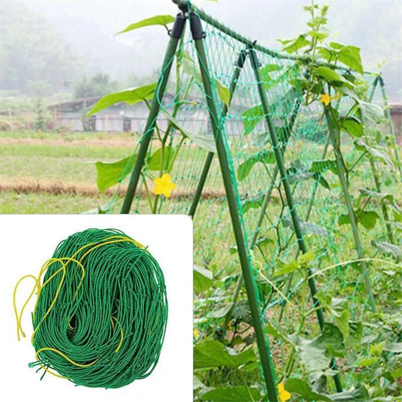 mesh klatrestativ nett hage trellisr nett loofah netting til morgen ære vintre blomster planter nett agurk vinstokk vokse holder
