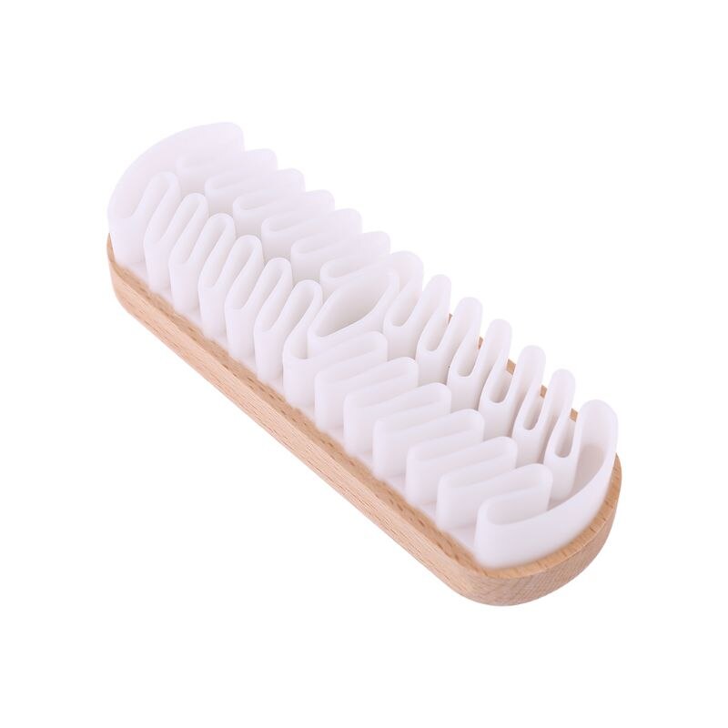 Decontamination Brush D-type Suede Leather Velvet Snow Boots Shoes Cleaning Brushes Water-free Convenient Shoe Care Maintenance