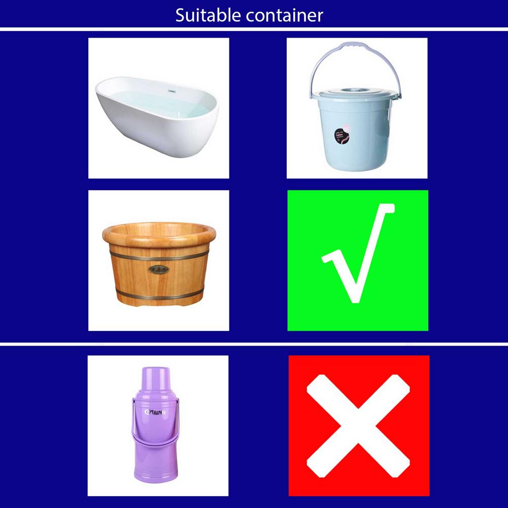 1500W 110V Water Heater Portable Electric Immersion Water Boiler