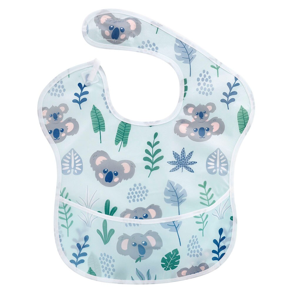 Wasserdicht Baby Lätzchen 100% Polyester TPU Beschichtung Fütterung Lätzchen Waschbar Baby Lätzchen mit Lebensmittel Fänger für Babys: WD0007
