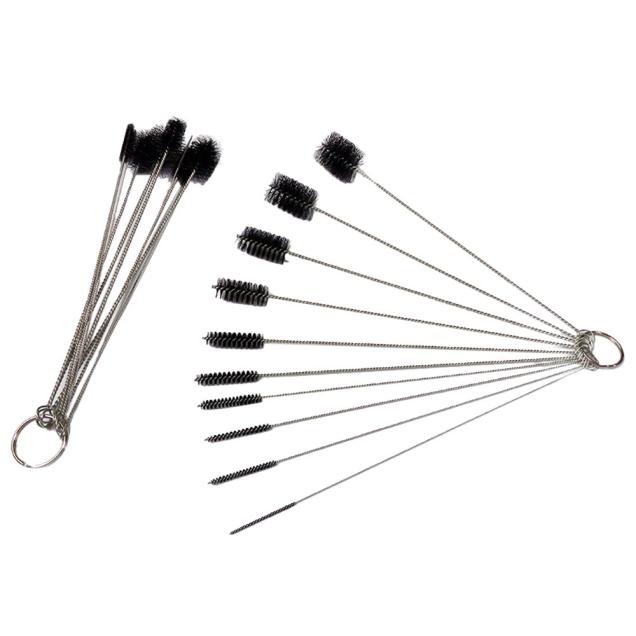 Ishowtienda 10 Pc Black Coloe Multi-Functionele Gereedschap Borstel Spray Borstel Potten Fles Drank Cleaning Tools Borstel Set Op