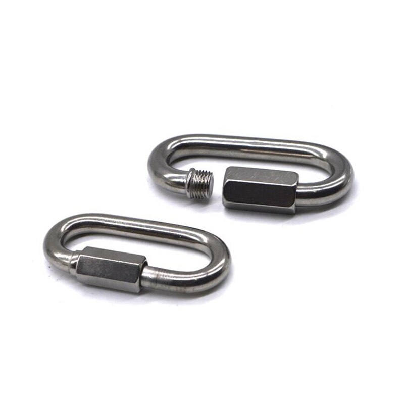 Buckle Parrot Supplies Stainless Steel Bold Thickening Anklets Accessories Ring Foot Training Aids Toys Birds Hook