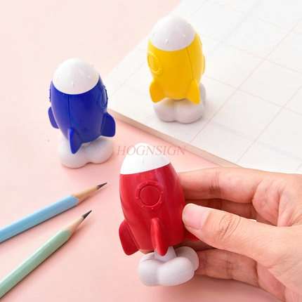 Papelería de aprendizaje 3 lápiz de la PC Sacapuntas de dibujos animados sacapuntas Sacapuntas de lápiz para estudiantes papelería infantil