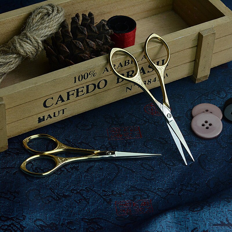 Dressmaking Gilded Antique Vintage Embroidery Mini... – Grandado