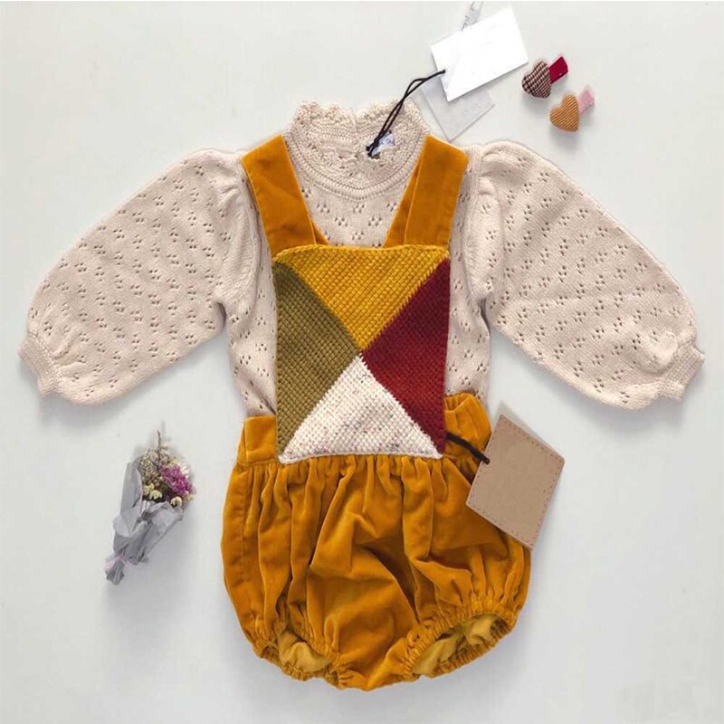 Ins enfants barboteuses bébé Costume bébé fille barboteuse bébé garçon barboteuse bébé fille vêtements bébé noël Boutique hors de l'épaule