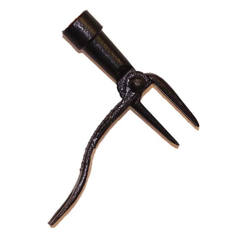 Garden Weeder Durable Root Removal Tool Chemical Free Weeding with Handle Protect the Spine Useful Garden Tools: 08