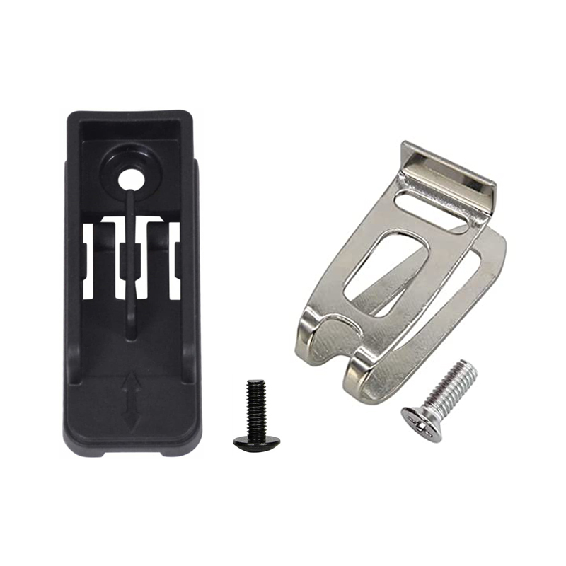 Perceuses sans fil Makita Dewalt Milwaukee, tournevis à percussion, porte-embout pour outil électrique, clip à crochet de ceinture avec vis, accessoires d'outils, 18V: Kaki
