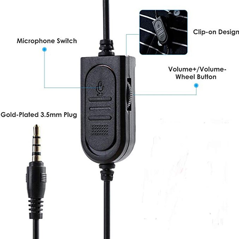 RLOVS Gaming Headset 3.5mm Wired Over-Head Gamer Headphone With Microphone Volume Control Gamer Earphone Headset For Xbox PS4 PC