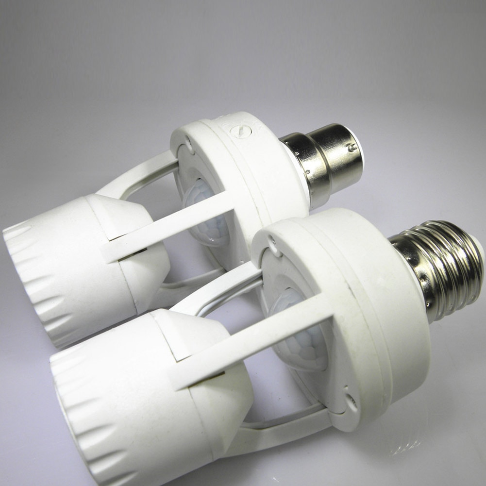 Schroef Gloeilamp Houder LED PIR Infrarood Motion Sensor Lamp Schakelaar Adapter E27 E14 B22 Schroef PIR Infrarood Motion Sensor lamp