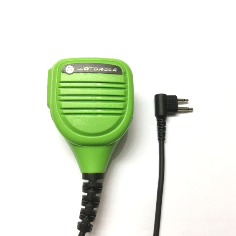Groene PMMN4013A Speaker Microfoon Voor Motorola DP1400 EP450 DEP450 CP040 CP140 CP180 XTN446 BPR40 EP350 MP300 CP200 PR400 Radio: Moto Label