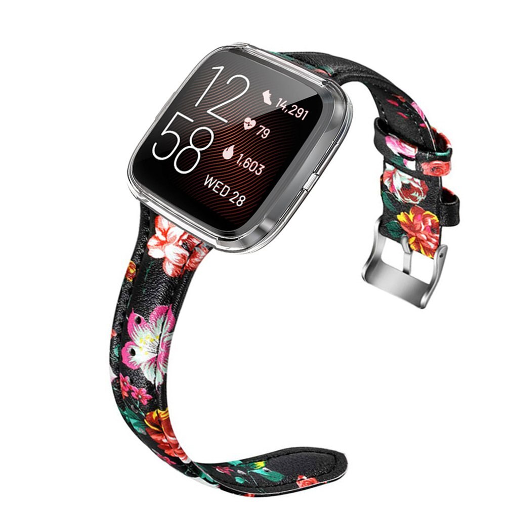 Soft Tpu Case Voor Fitbit Versa Band Waterdicht Horloge Shell Cover Screen 8 Kleur Protector Smart Horloge