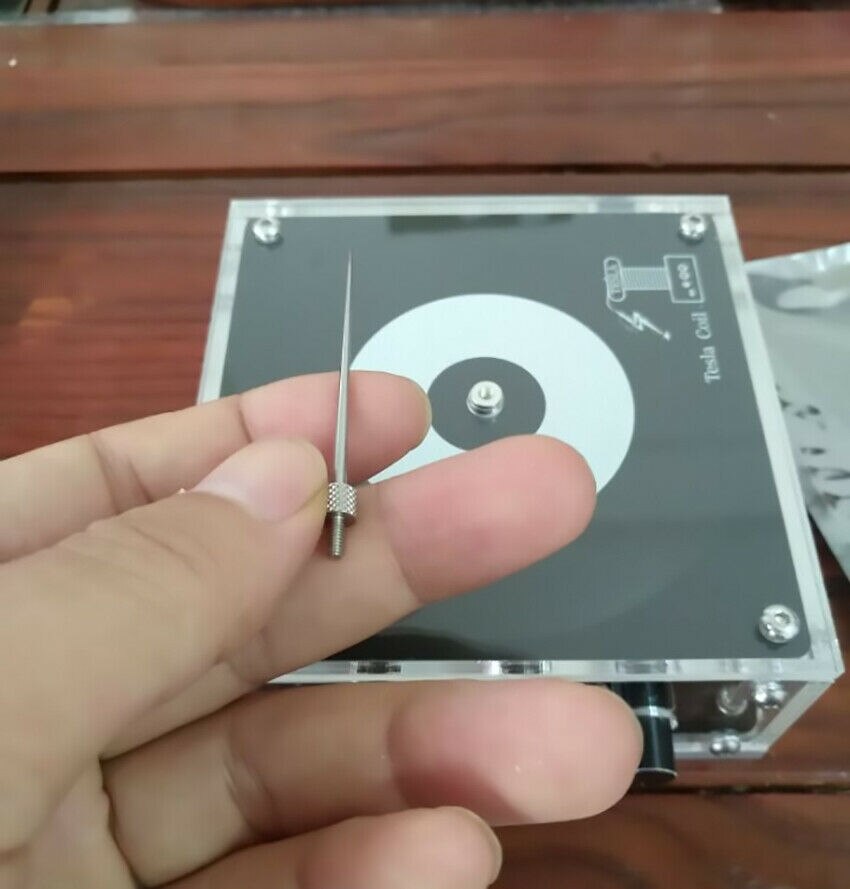 Bobine plate de musique Tesla, jouets d&#39;expérimentation, foudre artificielle