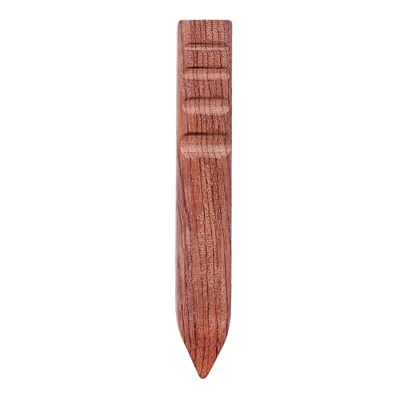 Hout Leathercraft Hout Rand Gelikter Ronde Platte Burnisher Multi-Size Hout Gelikter Met Stylus Hout Burnishing Tool