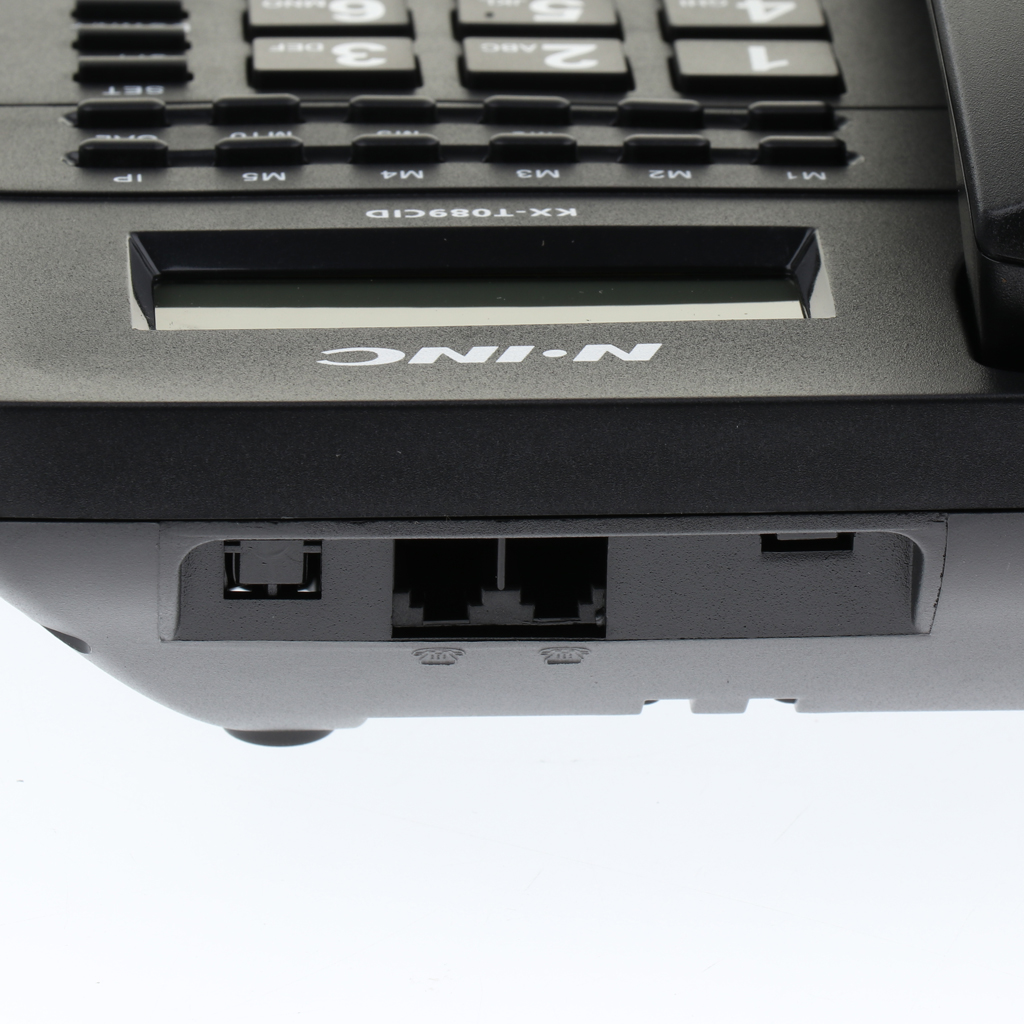 2x Landline Corded Phone Desktop Telephone With Caller ID Redial Callback for Office, Home, Hotel, Restaurant Use