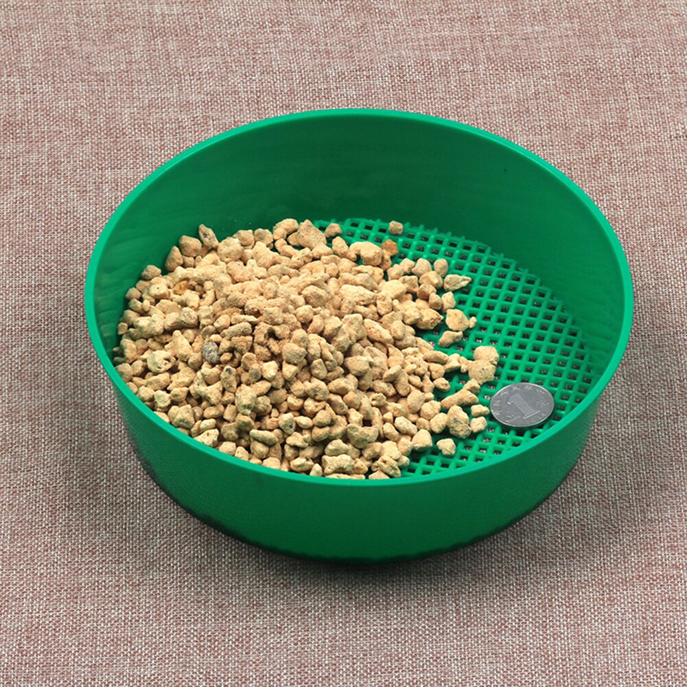 Filtro de suelo para jardín, tamiz de red de plástico para tamiz de suelo, malla para planta, tierra, piedras, herramientas para el jardín