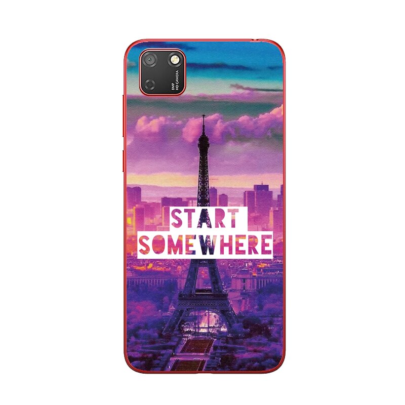 Silicon Case For Huawei HONOR 9S Case 5.45" Painted Soft TPU Phone Cover On Honor 9S 9 S DUA-LX9 Back Protective Coque Bumper