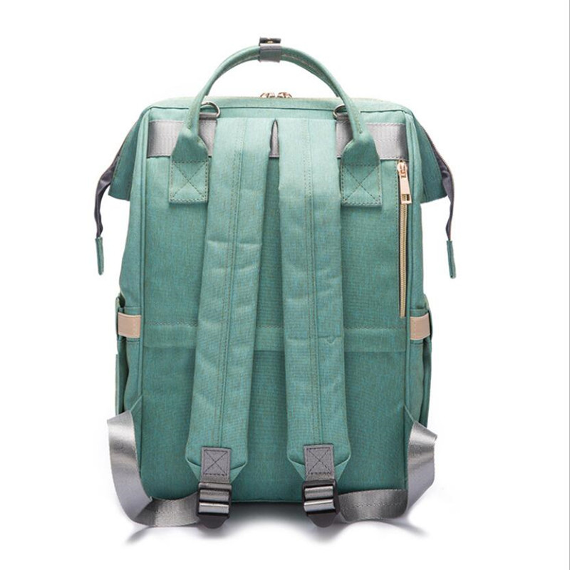 Pofunuo USB sac à dos à couches grande capacité sac de voyage sac à main d'allaitement imperméable à l'eau Nappy sac Kits momie maternité sac à dos