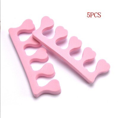 Finger Finger Cotton Finger Splitter Nail Toe Sponge Nail Art Tools Toe Separators: Light Green