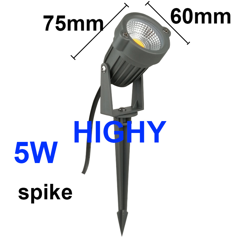 Verkoop Outdoor Verlichting Tuin Spotlight Stand Led Gazon Spotlight 3W 5 W Outdoor Licht IP65 Waterdichte Tuin Lamp AC110V220V