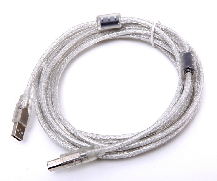 1 stk usb 2.0 a-b 1.5m hifi usb kabel til dac lyd