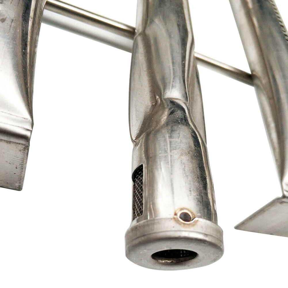 Durable Practical Universal BBQ Grills Stainless Steel Pipe Gas Burner Tube Heavy Duty Spare Replacement Parts Easy Install