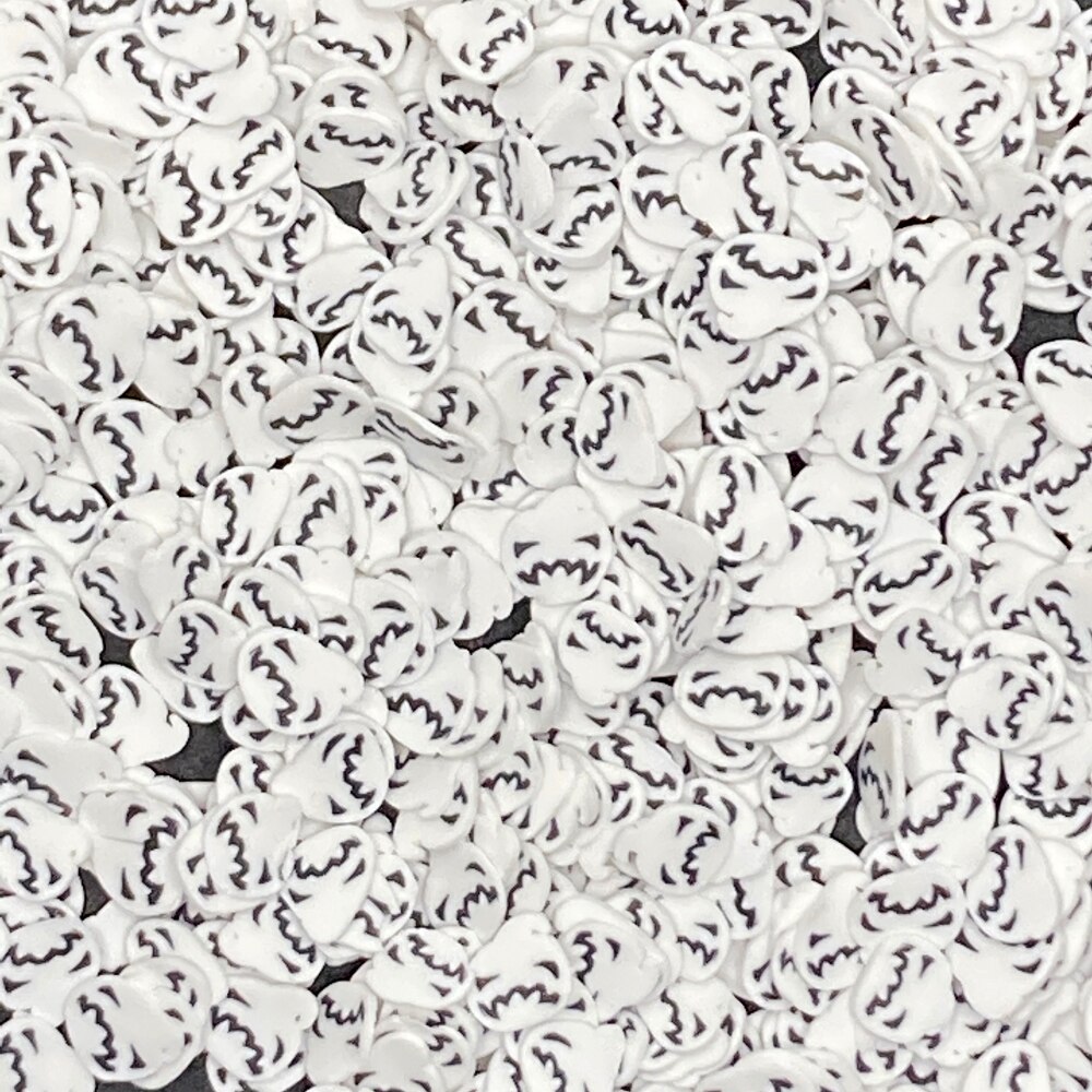 50g Venom Jar Slices Slices Polymer Clay Sprinkles for DIY Craftsman Slime Filling Nail Art Halloween Decoration Accessories: 18
