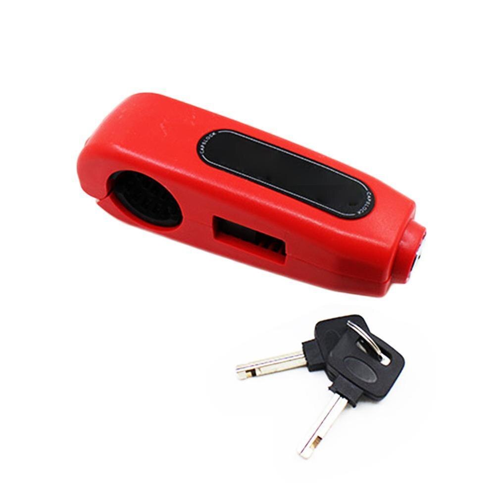 Motorcycle Handlebar Lock Grip Security Safety Locks Motorcycle Grip Lock Fit Scooter ATV Dirt Street Bikes Auto Security Lock: B