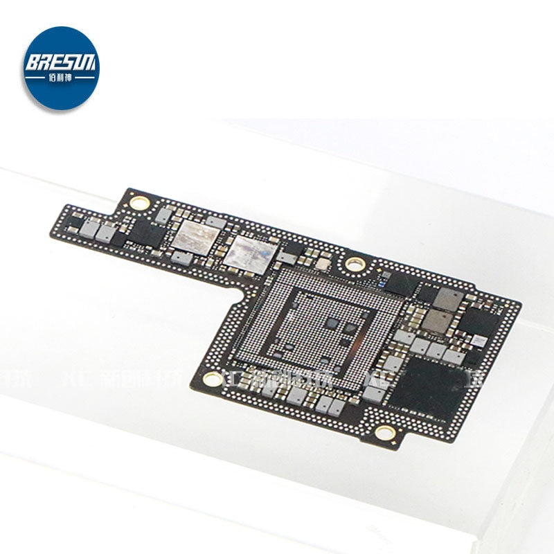 For iPhoneX logic board xs xsmax polishing CPU board bottom iPhone11 11Pro Max switching CPU baseband cutting CNC board
