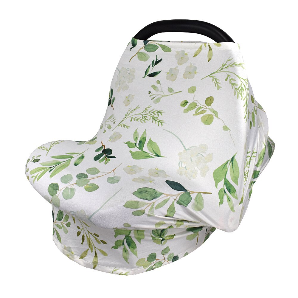 Nursing Cover Scarf Stripe Breastfeeding Cover Multi-Use Baby Stroller Cover Infant Car Seat Cover for Mum