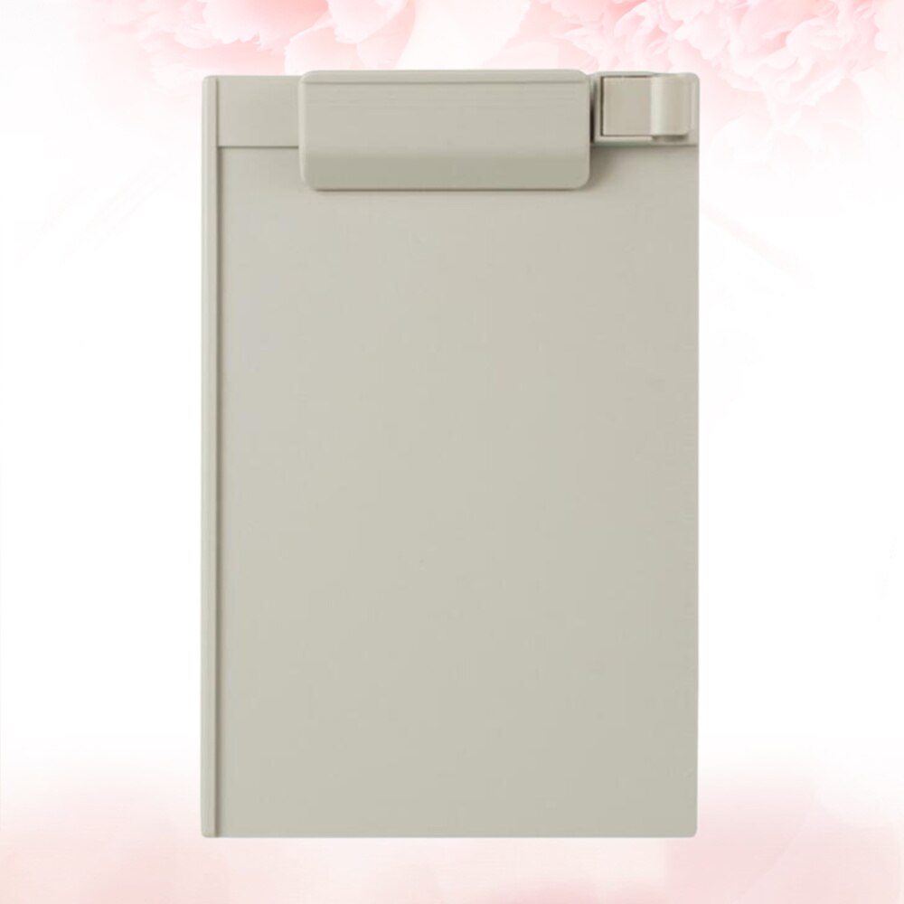 A5 Clipboard Profile Clip Hardboard Paper Holder Writing Folders for School Classrooms Office (Sky-blue)
