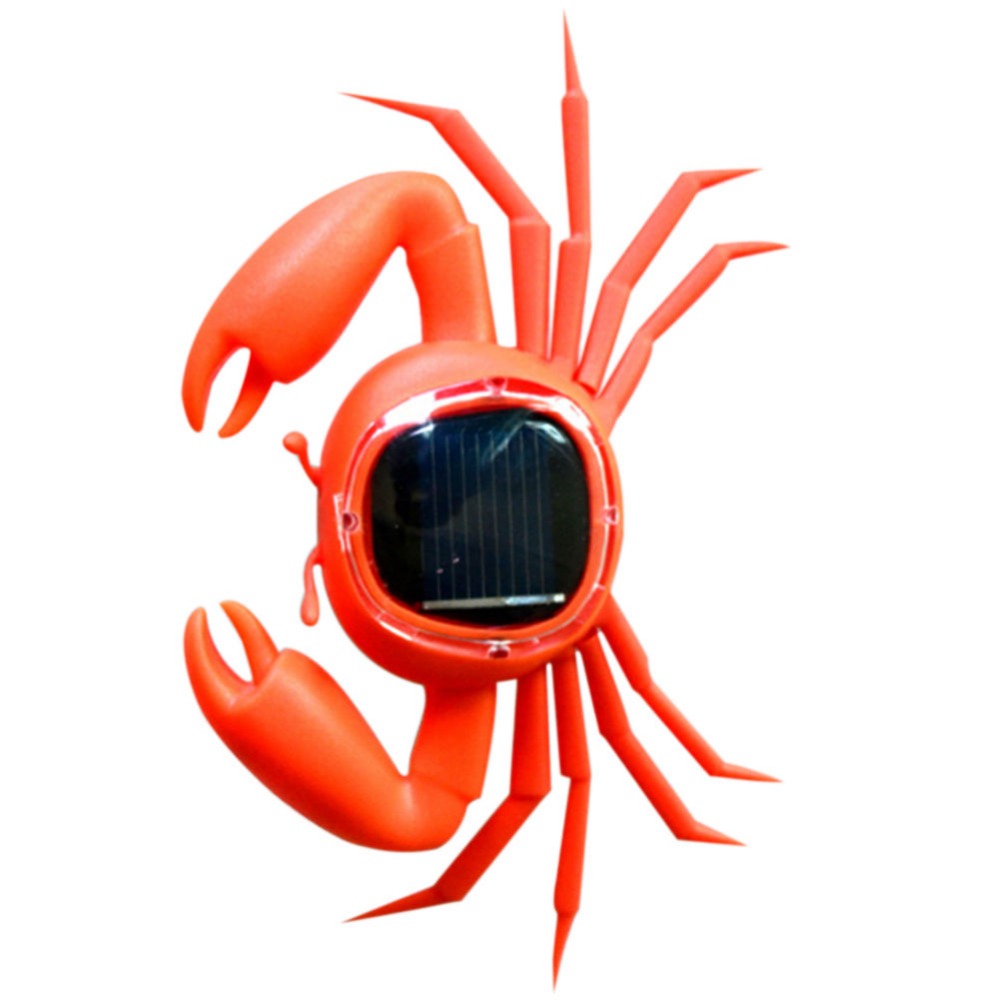 Kid Solar Energy Powered Toy Mini Kit Novelty Power Crab Robot Educational Gadget Toy For Children