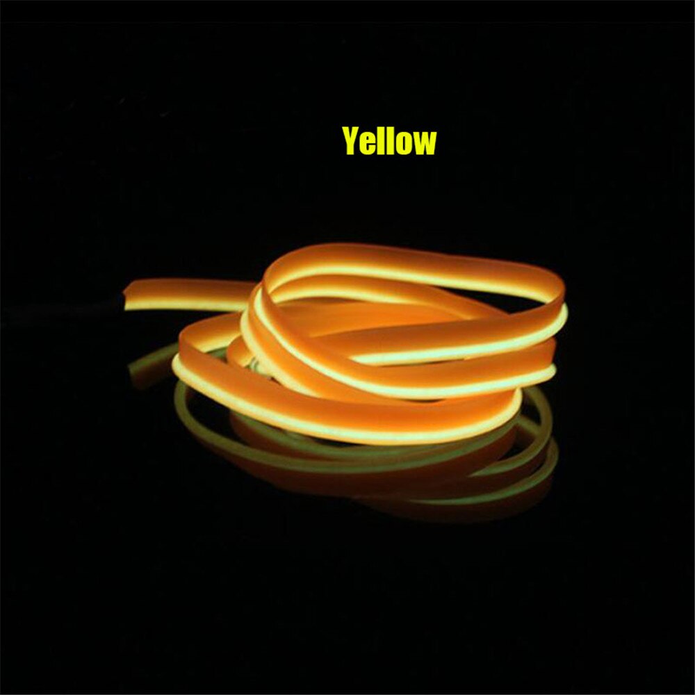 3m auto motorfiets 12V LED koud licht neon lijn decoratieve strip voor Honda Crosstour CR-Z S C EV -Ster AC-X HSV-010: Donkergrijs