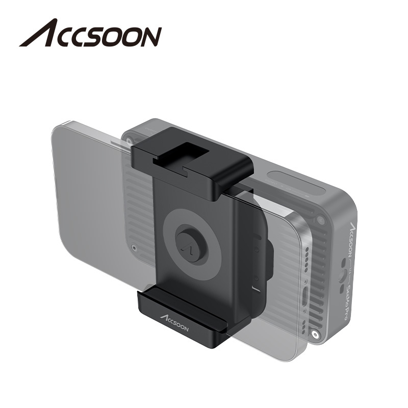 Accsoon Accessoires Mobiele Telefoon Houder Ondersteunt Semo, Seemo Pro, Seemo 4K, Met Koude Schoen Interface En Schroefpoort