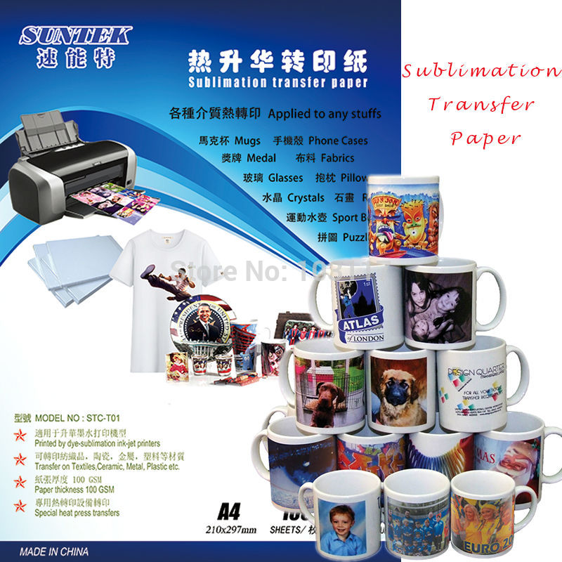 (20pcs/lot) Heat Transfer Paper for the Sample of Printing Sublimation Transfer Paper