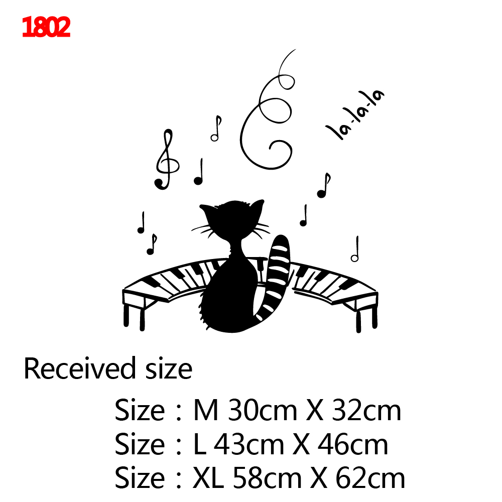 Decoratieve muziek muursticker voor kinderkamer decoratie bar thuis slaapkamer decor muurtattoo behang stickers stickers