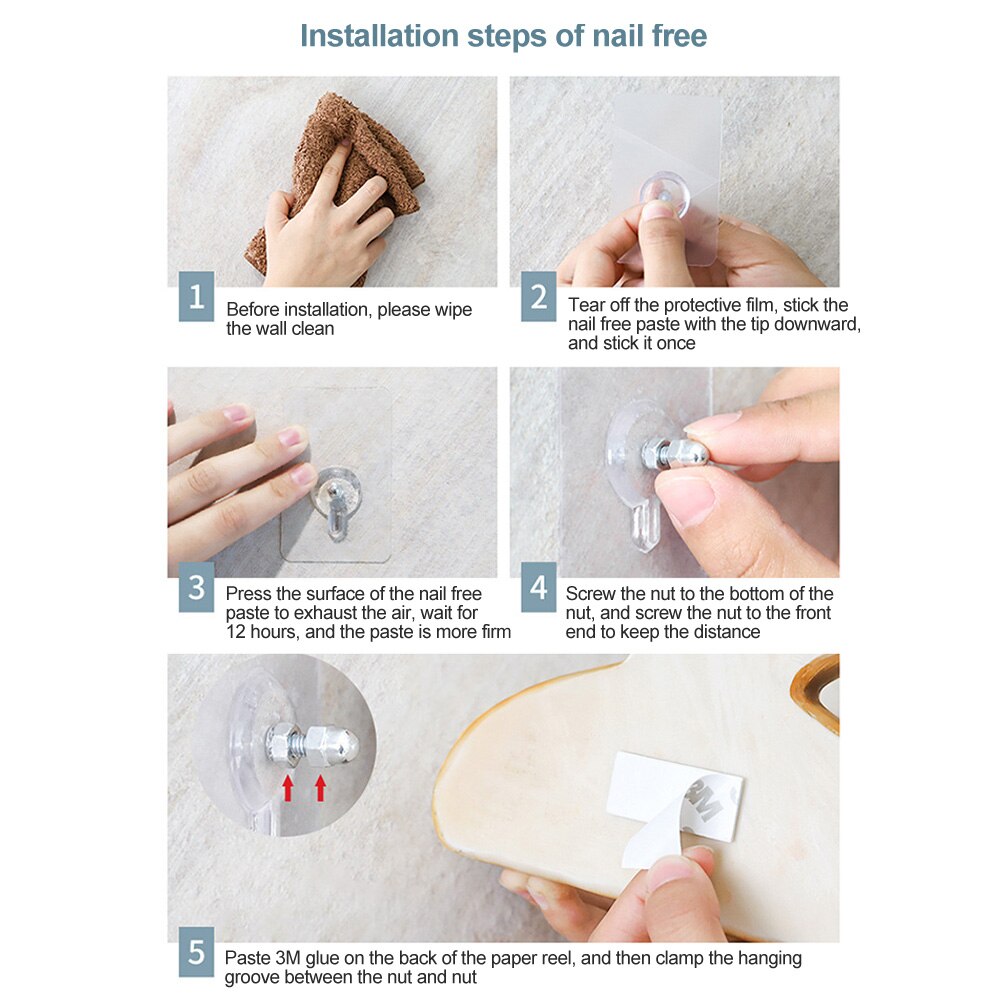 Bathroom Wall Mounted Roll Tissue Storage Organizer Punch Free Cartoon Home Toilet Paper Holder Hotel Cute Girl Self Adhesive