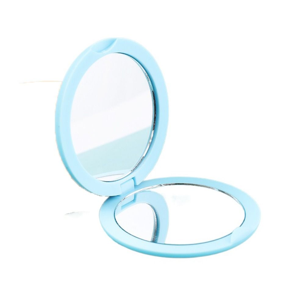 Mini Miroir Rond à Rabat Double Face, , Pliable, Mignon, pour Maquillage, Décoration de Maison: Bronze