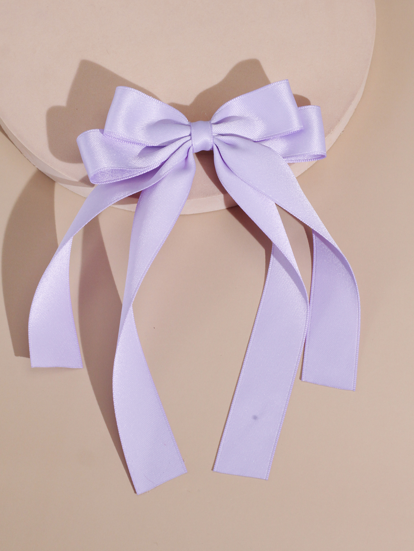 Lystrfac, cinta de tela a la , horquilla con lazo para el pelo para mujeres y niñas, pinzas para el cabello con lazo blanco y negro, Clip superior, accesorios para cabello femenino