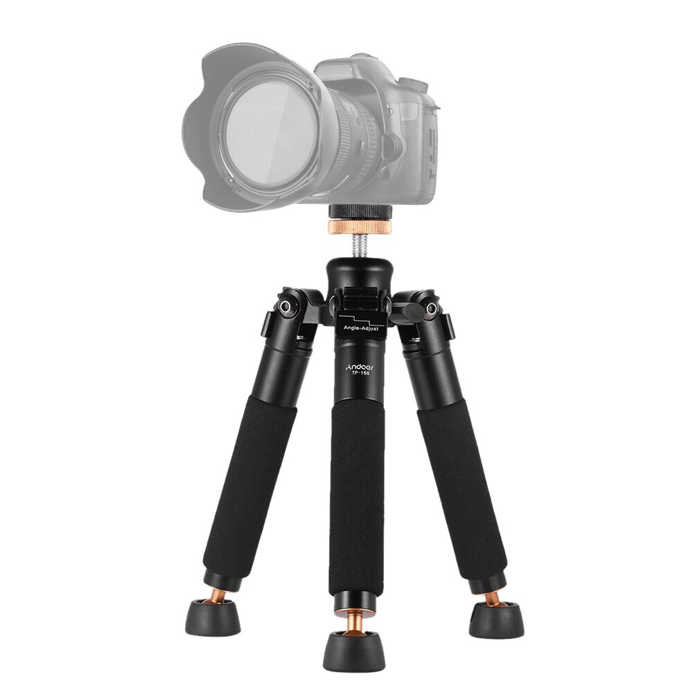 Andoer – Mini trépied en aluminium, monopode, stabilisateur pour appareil photo