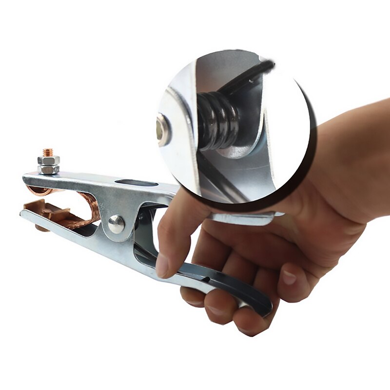 300A Welding Earth Ground Cable Clamp Length Electric Welding Argon Welding Clip Manual Earth Clip Welding machine accessories