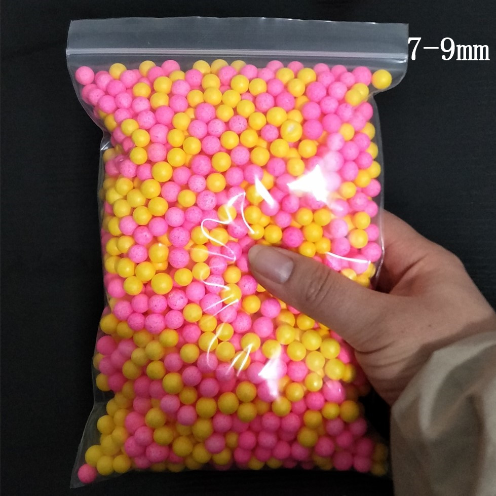 6-8mmm mini Perline di Schiuma Colorate pellet Multi Sfere di Schiuma Polistirene polistirolo Riempitore Palla di Bolle Decorazione Della Festa Nuziale