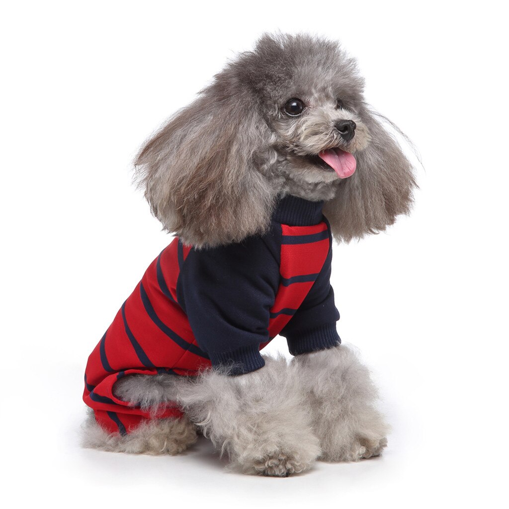 Classic Stripe Dog Shirt Cheap Dog Clothes For Small Dogs Summer Chihuahua Tshirt Cute Puppy Vest Terrier Pet Clothes#Y30
