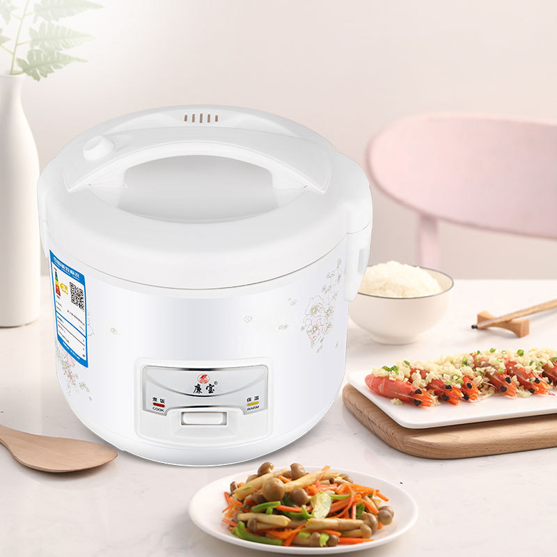 Cuiseur à riz électrique 1L, simple, Double couche, 220V, multi-cuiseur mécanique antiadhésif, Pot de riz à la vapeur pour la maison