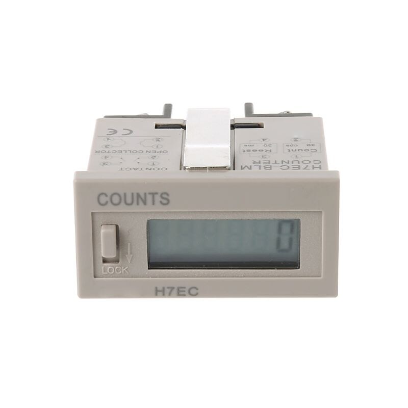 Compteur d'heure de compteur électronique numérique de de H7EC-6 sans tension